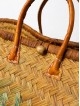 Плетена плажна кошница в преливащи цветове Le comptoire de la plage MADAGASKAR, кафяв - Бански