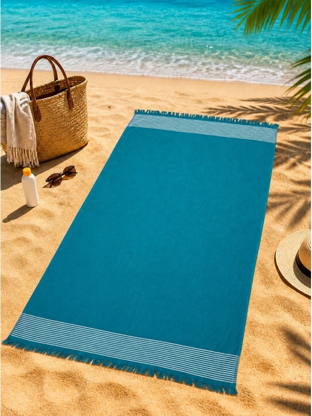 Плажна памучна кърпа Le comptoar de la plage Eponge - Бански