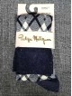 Топли 3/4 чорапи на каре Philippe Matignon SCOTLAND, тъмносин Топли 3/4 чорапи на каре Philippe Matignon SCOTLAND, тъмносин - Чорапи и чорапогащници
