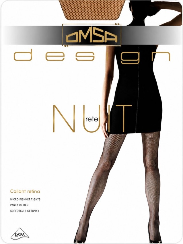 Чорапогащник средна мрежа Omsa NUIT, beige Чорапогащник средна мрежа Omsa NUIT, beige - Чорапи и чорапогащници