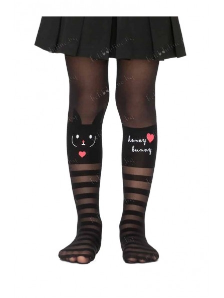 Детски фигурален чорапогащник Penti LOVE BUNNY 30 DEN