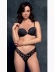 Дантелена V-shape бразилиана LORMAR WING, черно Дантелена V-shape бразилиана LORMAR WING, черно - Дамско бельо
