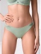 Дамски бикини от микрофибър и дантела LORMAR Slip Saten, giada Дамски бикини от микрофибър и дантела LORMAR Slip Saten, giada - Дамско бельо