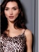 Дамски комплект от сатен в животински принт Love and Bra 100398, COOL ANIMALIER - Дамско бельо