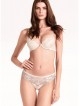 Сутиен с формовани push-up чашки на банели LORMAR Push-up SATEN, panna Сутиен с формовани push-up чашки на банели LORMAR Push-up SATEN, panna - Дамско бельо