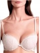 Дантелен сутиен със Super Push- up чашки на банели LORMAR DOUBLE PIZZO, бял Дантелен сутиен със Super Push- up чашки на банели LORMAR DOUBLE PIZZO, бял - Дамско бельо