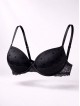 Сутиен с формовани double push-up чашки на банели LORMAR 4163, LIAISON, черен Сутиен с формовани double push-up чашки на банели LORMAR 4163, LIAISON, черен - Дамско бельо