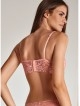 Бюстие с чашки на банели от дантела и тюл LORMAR STAR TOP BRA, YOURBODY, papaya Бюстие с чашки на банели от дантела и тюл LORMAR STAR TOP BRA, YOURBODY, papaya - Дамско бельо