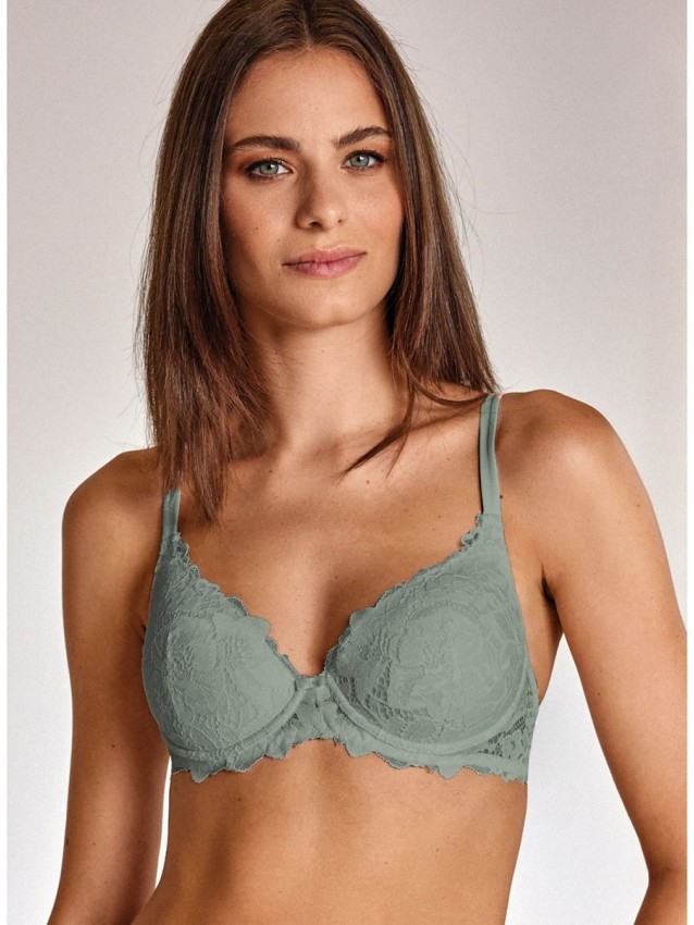 Дантелен сутиен с формовани чашки без подплатяване на банели LORMAR COMFY MOUSSE, timo - Дамско бельо