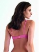 Сутиен с формовани push-up чашки на банели LORMAR 1912 Saten, corallo Сутиен с формовани push-up чашки на банели LORMAR 1912 Saten, corallo - Дамско бельо