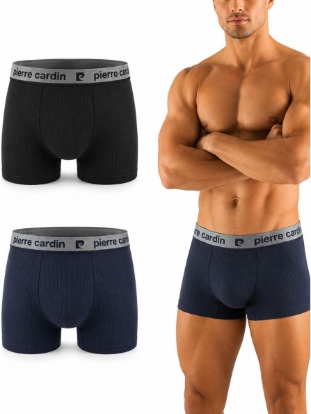 Комплект 2 броя мъжки боксери от микрофибър Pierre Cardin ALONZO/A1