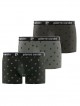 Комплект 3 броя мъжки боксери със щампа Pierre Cardin PRINT/ASS1, fumo, nero, gray Комплект 3 броя мъжки боксери със щампа Pierre Cardin PRINT/ASS1, fumo, nero, gray - Мъжко бельо